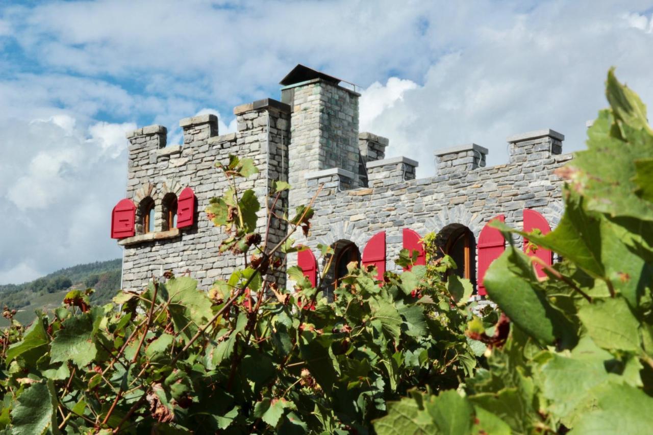 Castel de Daval Bed and Breakfast Sierre Buitenkant foto