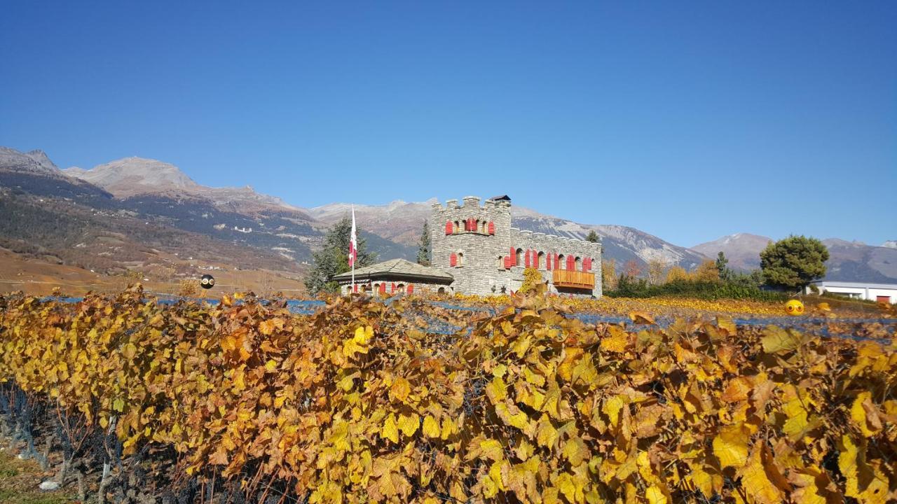 Castel de Daval Bed and Breakfast Sierre Buitenkant foto