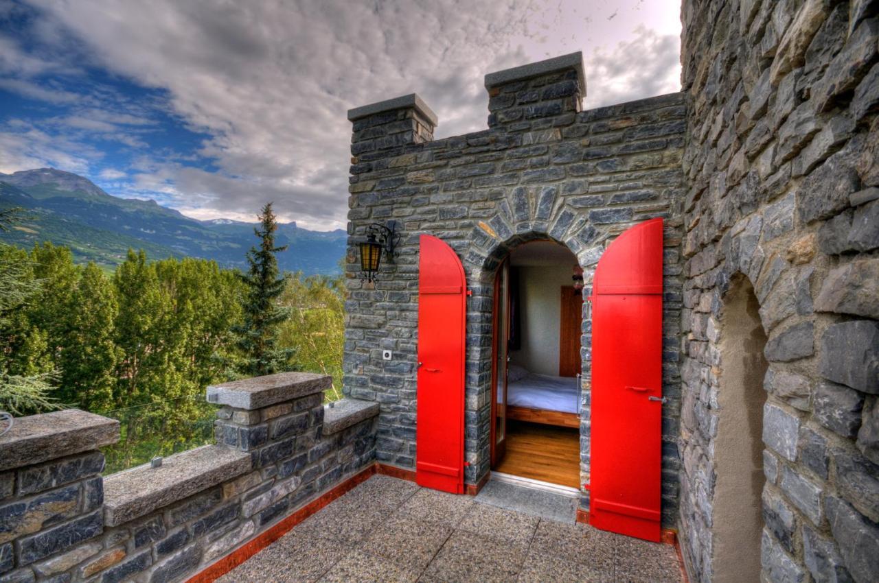 Castel de Daval Bed and Breakfast Sierre Buitenkant foto