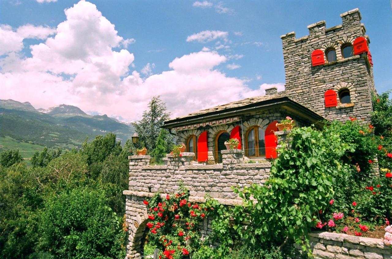 Castel de Daval Bed and Breakfast Sierre Buitenkant foto