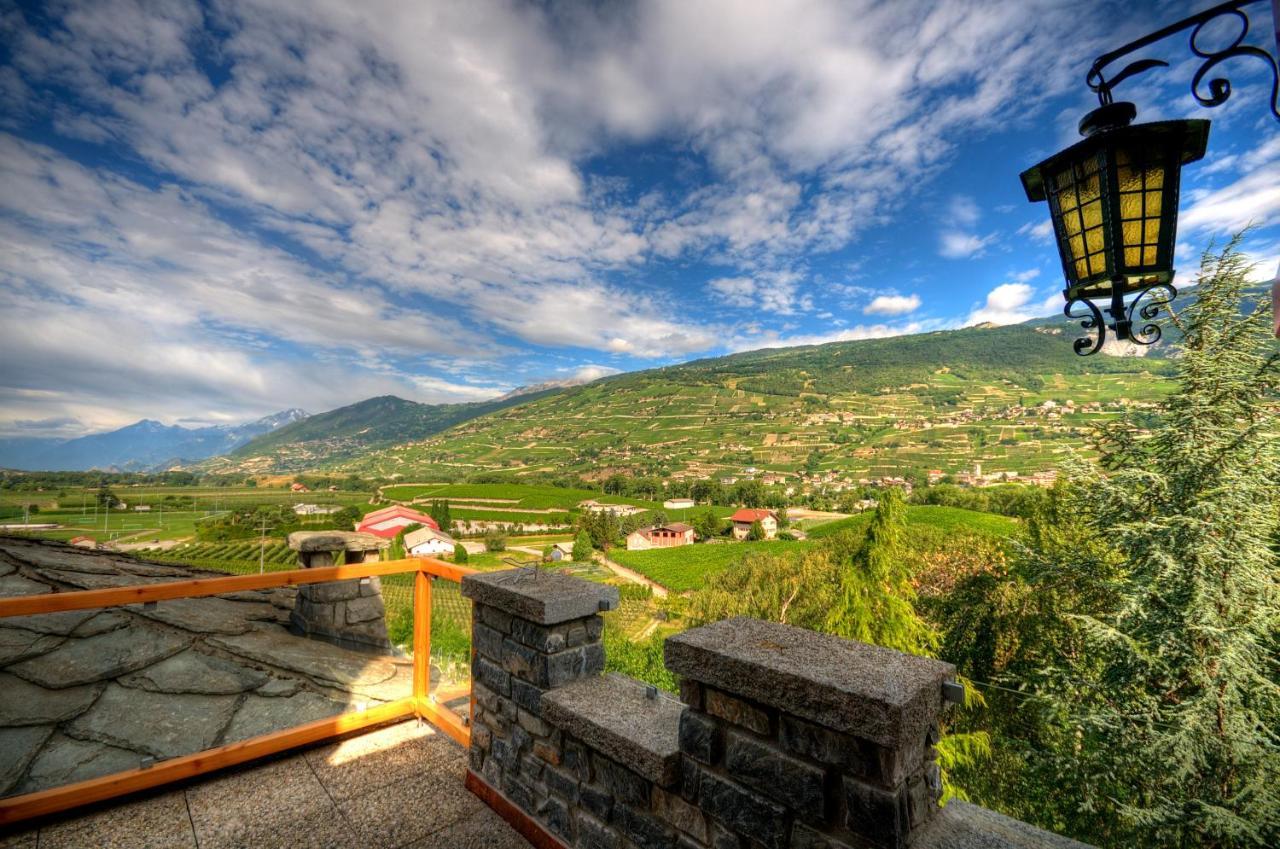 Castel de Daval Bed and Breakfast Sierre Buitenkant foto
