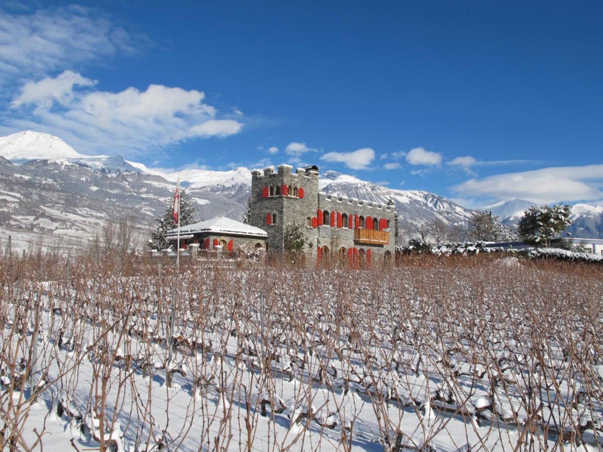 Castel de Daval Bed and Breakfast Sierre Buitenkant foto