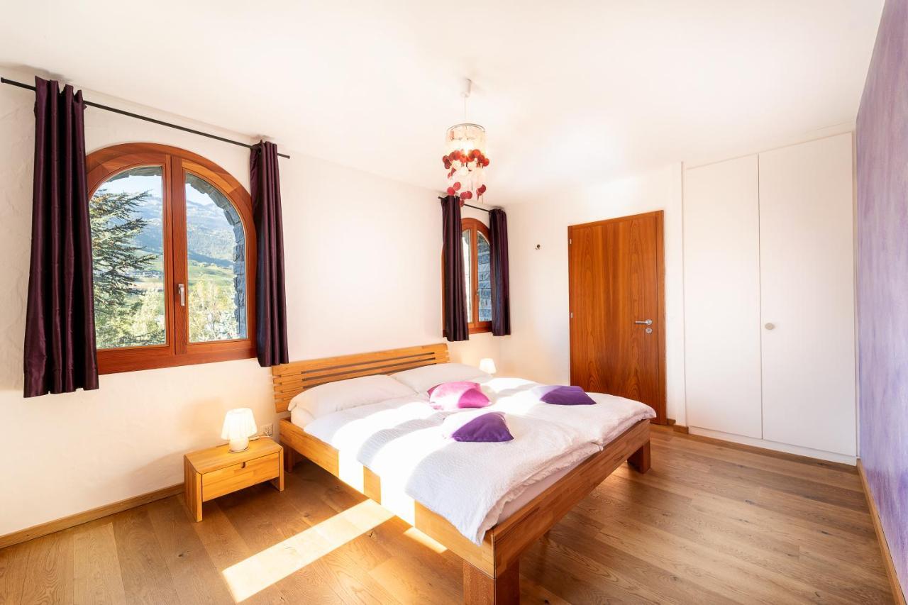 Castel de Daval Bed and Breakfast Sierre Buitenkant foto