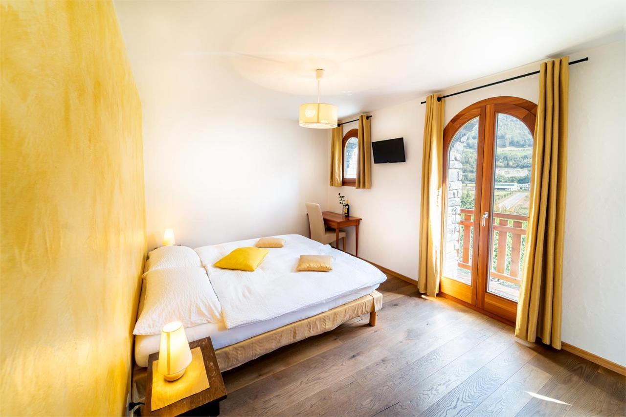 Castel de Daval Bed and Breakfast Sierre Buitenkant foto