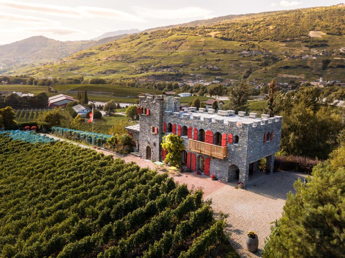 Castel de Daval Bed and Breakfast Sierre Buitenkant foto