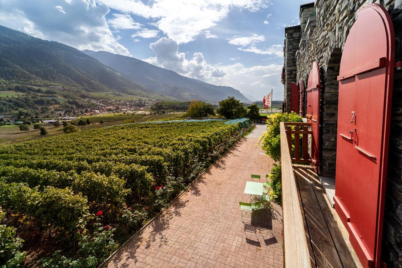 Castel de Daval Bed and Breakfast Sierre Buitenkant foto
