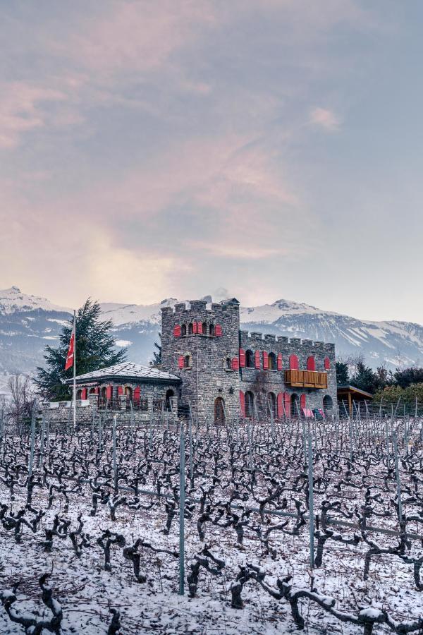 Castel de Daval Bed and Breakfast Sierre Buitenkant foto
